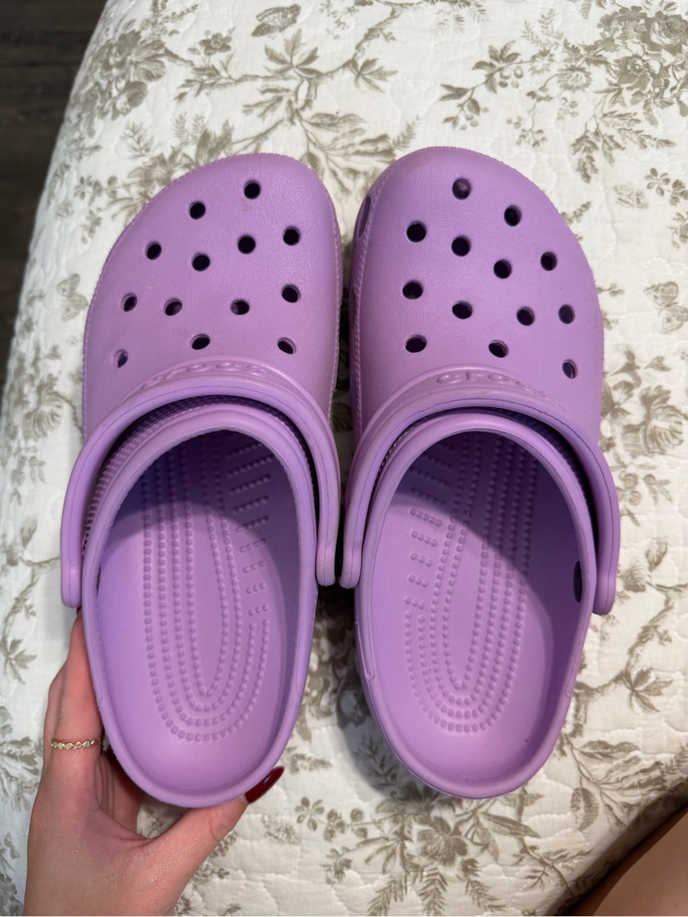 Lilac Purple Crocs